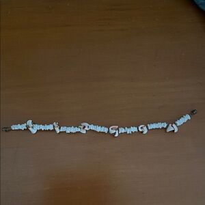 White Shell Beaded Ankle Bracelet